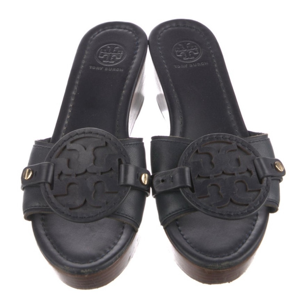 Tory Burch Black Women's Slide Sandals